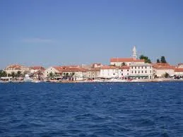 Biograd na Moru seen from the Adriatic